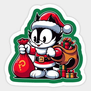 Felix The Xmas 02 Sticker